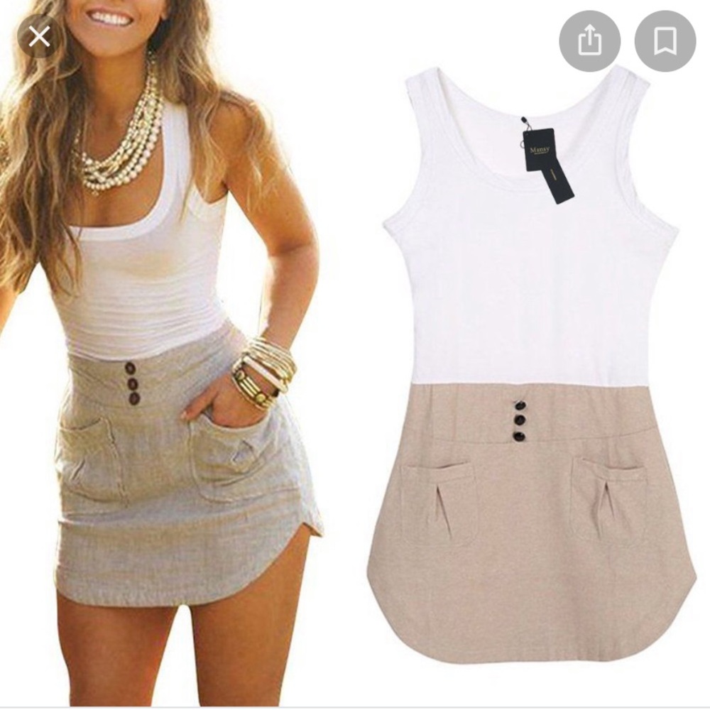 Tank top dress